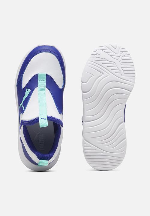 PUMA - Puma Fun Racer Slip On Ps - Silver Mist-Mint-Lapis Lazuli