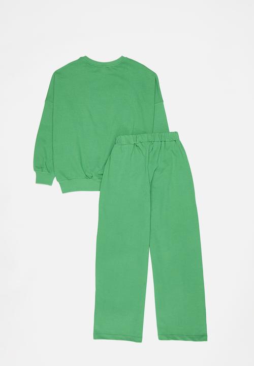Pop Candy - Printed sweatsuit - green