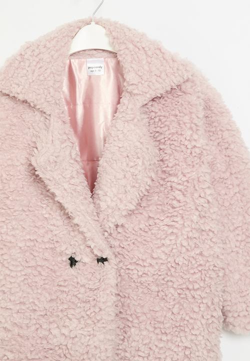 Pop Candy - Teddy coat - pink