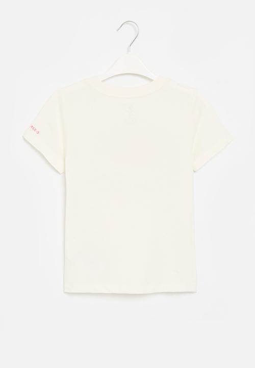 Converse - Cnvg chuck taylor graphic T-shirt - egret