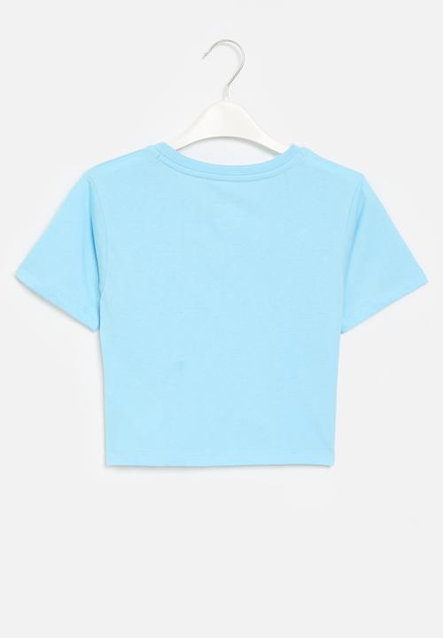 Nike - Nkg swoosh logo boxy tee - aquarius blue