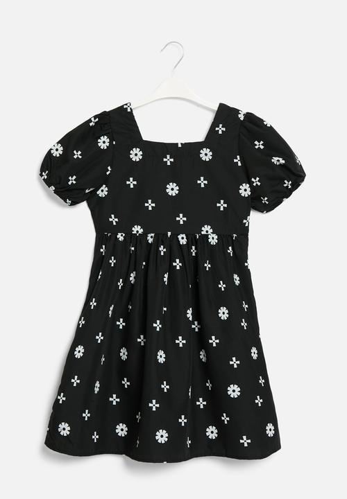 Pop Candy - Floral dress - black