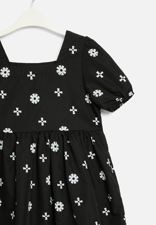Pop Candy - Floral dress - black