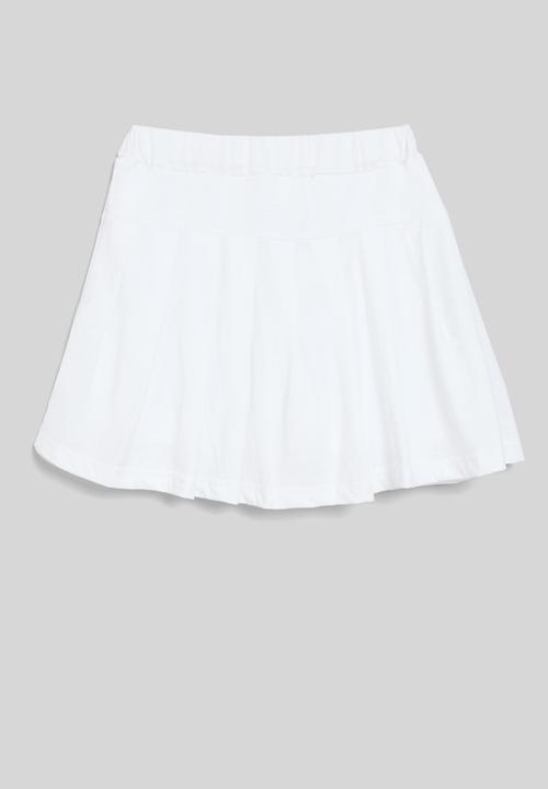 Pop Candy - Pleated skirt - white