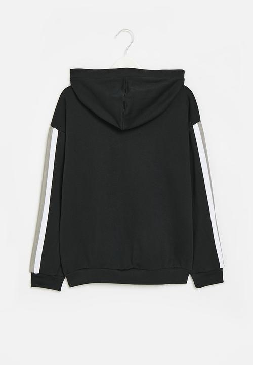 Converse - Cnvb rec club ft sleeve stripe - black