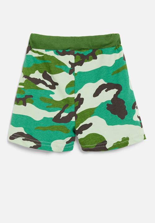 Pop Candy - Camo shorts - multi