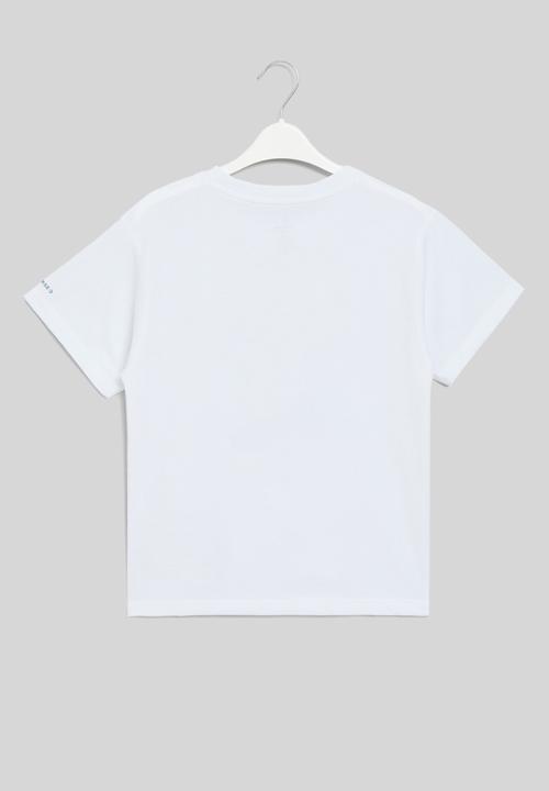 Converse - Cnvg boyfriend graphic T-shirt - white