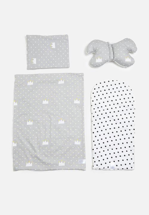 Pop Candy - Portable crib bed - grey