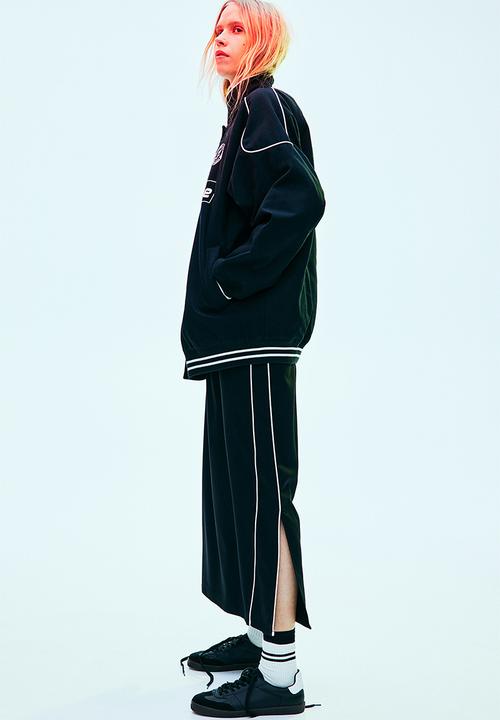 H&M - Pull-on maxi skirt - black