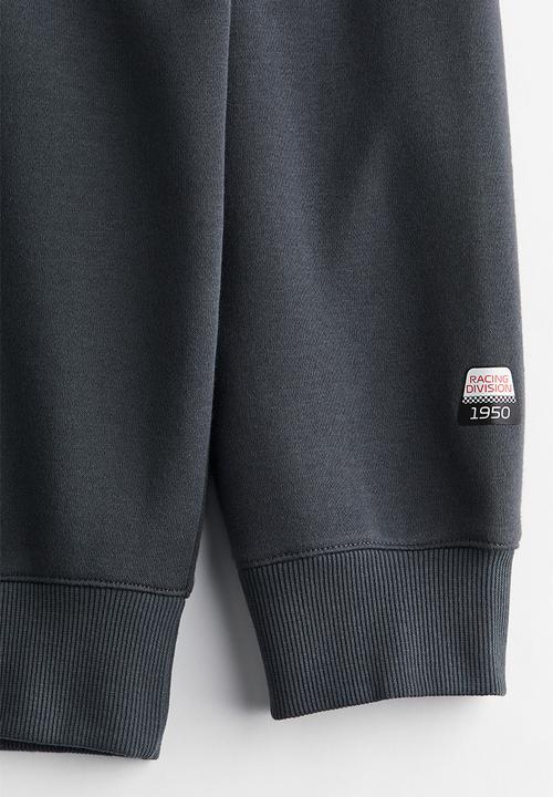 H&M - Loose fit sweatshirt - dark grey formula 1