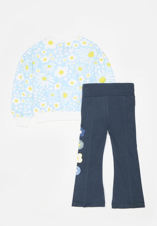 Converse - Cnvg printed crew & legging se - converse navy