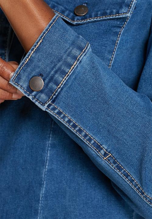 Glamorous - Long Denim Button Dress