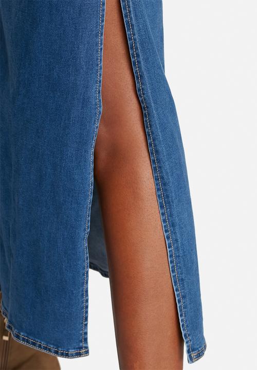 Glamorous - Long Denim Button Dress