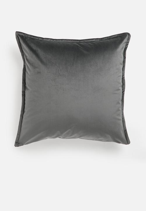 Hertex Fabrics - Granite cushion cover - charcoal