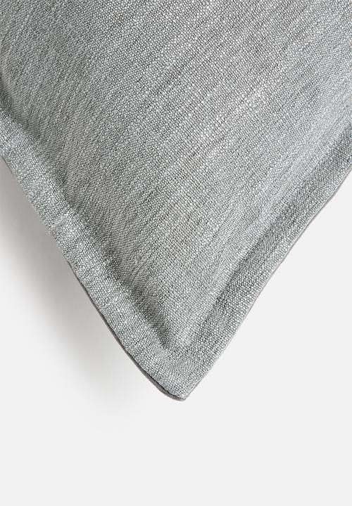 Hertex Fabrics - Granite cushion cover - charcoal