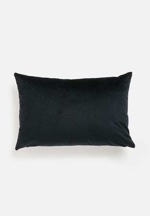 Hertex Fabrics - Vision cushion cover - Black