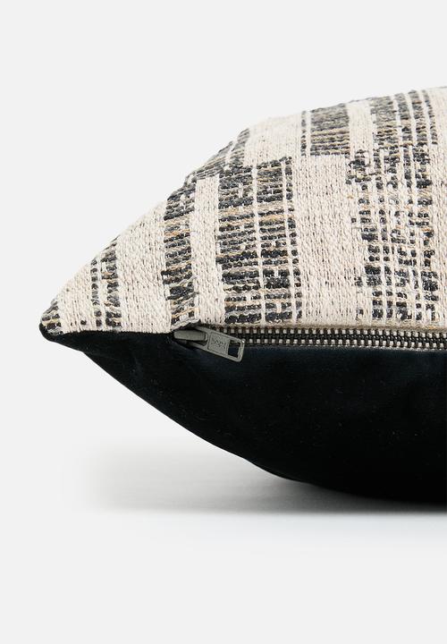 Hertex Fabrics - Vision cushion cover - Black