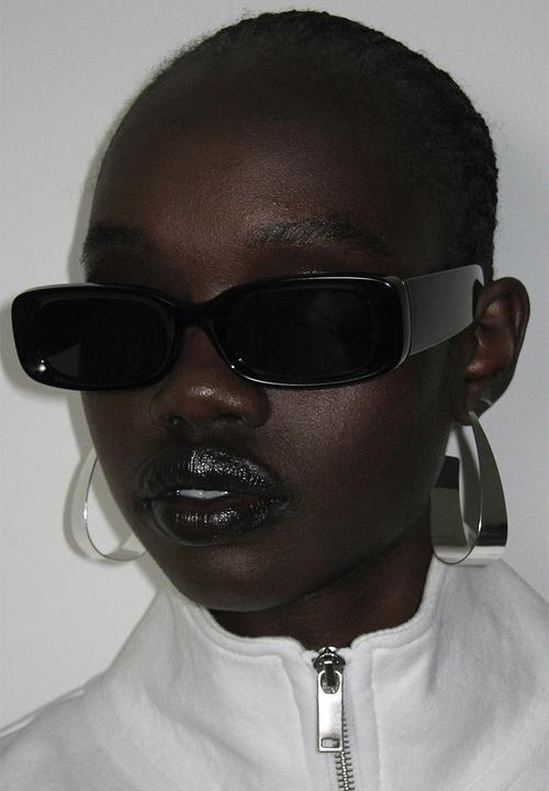 H&M - Rectangular sunglasses - black
