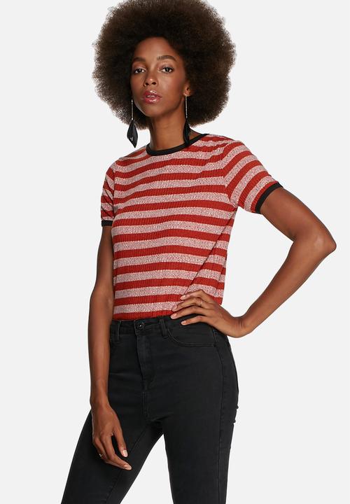 Glamorous - Stripe Tee