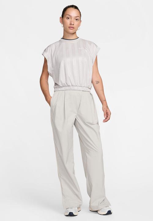 Nike - Nike Collection Jacquard Top - Lt Iron Ore/White/Lt Iron Ore/White