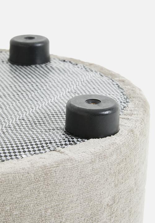 Sixth Floor - Quaid small ottoman - Natural