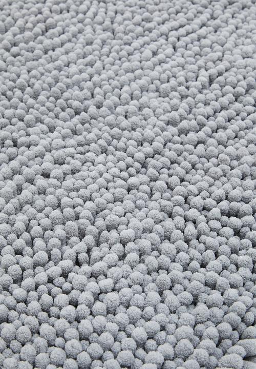 Linen House - Reed Grey Bathmat - grey