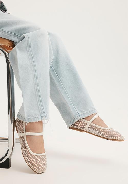Cotton On - Olivia ballet flat - white mesh