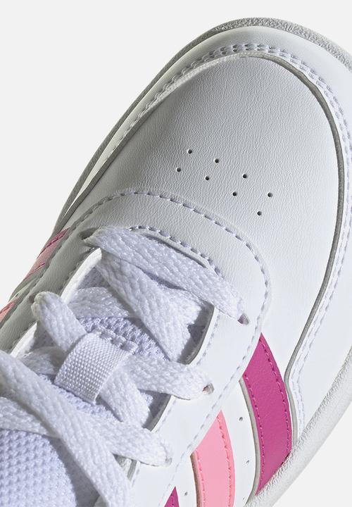 adidas Performance - Breaknet 2.0 K - Ftwr White/Lucid Fuchsia/Beam Pink