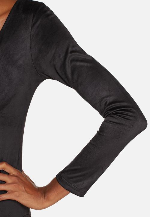 Glamorous - Faux suede bodysuit