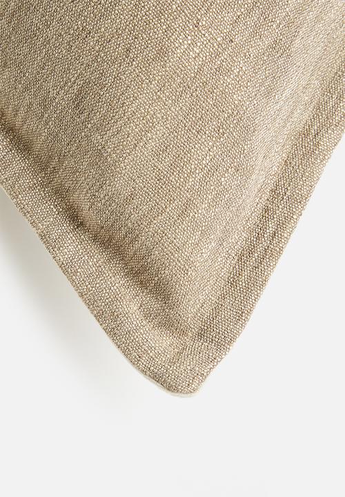 Hertex Fabrics - Granite cushion cover - Natural