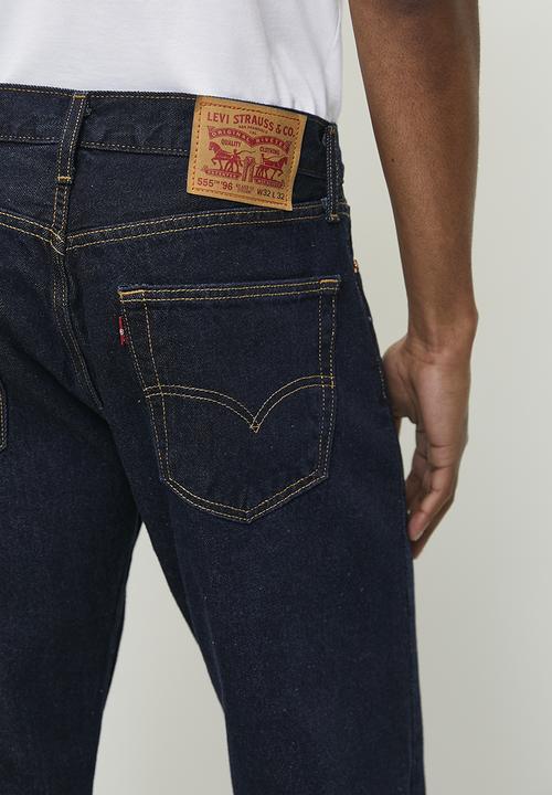Levi’s® - 555 '96 Relaxed str za good as new rinse - indigo