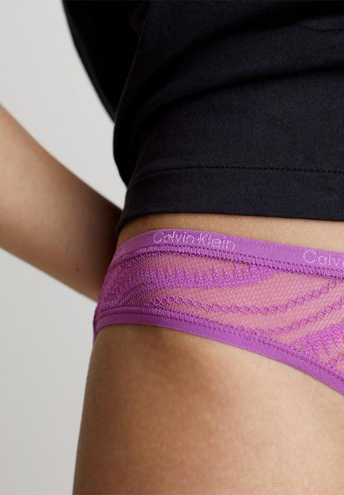 Calvin Klein - Bikini 3 Pack - Dahlia/Vintage Violet/White