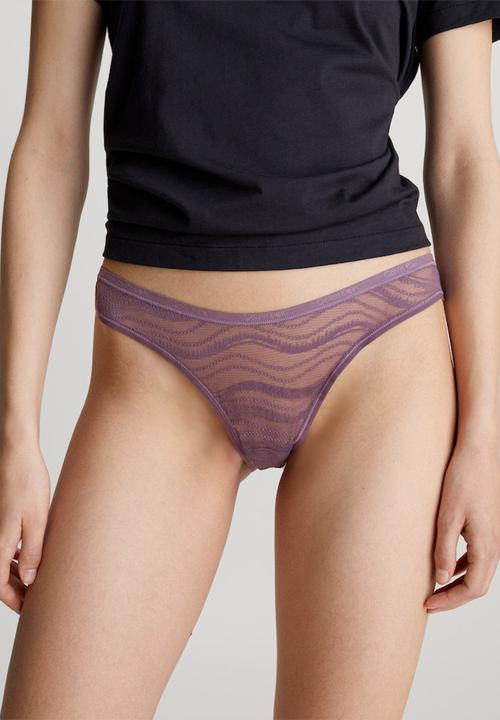 Calvin Klein - Bikini 3 Pack - Dahlia/Vintage Violet/White
