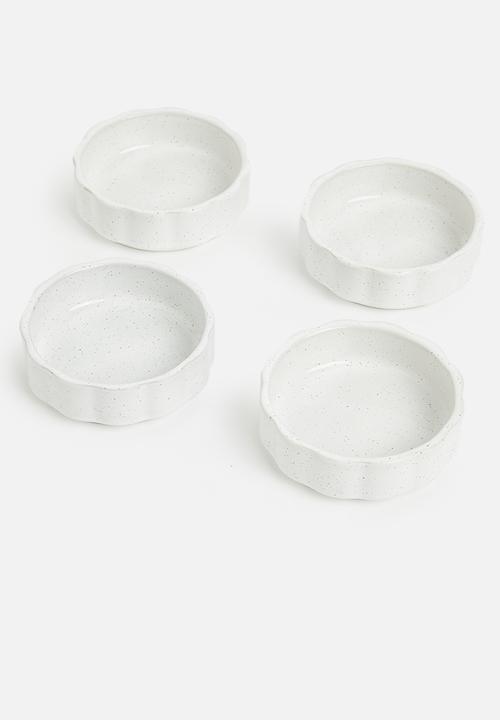 Sixth Floor - Yuri bowls set of 4 - White