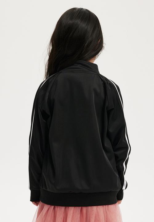 Cotton On - Beckett zip thru sport jacket - black