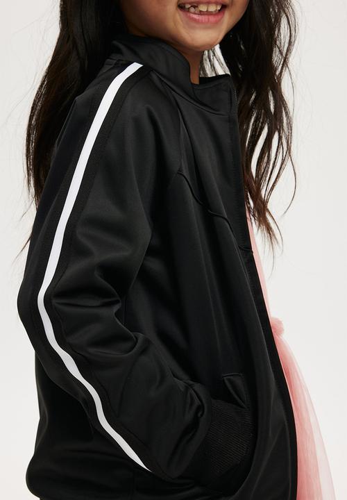 Cotton On - Beckett zip thru sport jacket - black