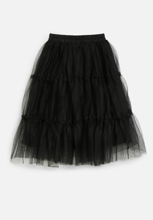Pop Candy - Tulle skirt-black