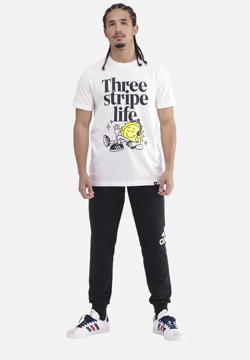 adidas Performance - Positive tee - white