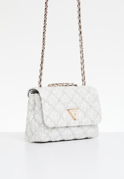 GUESS - Giully mini 2 comp cnvrtbl flp - white