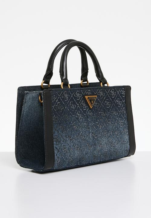 GUESS - Dili small satchel-black logo
