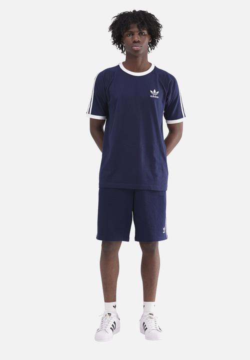 adidas Originals - 3-stripe tee m - night indigo