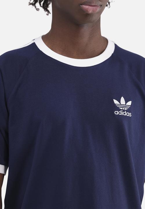 adidas Originals - 3-stripe tee m - night indigo
