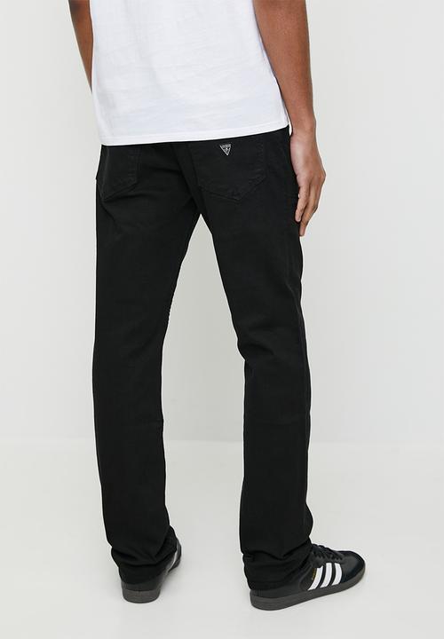 GUESS - Slim straight bws - black wash