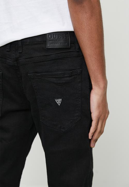 GUESS - Slim straight bws - black wash