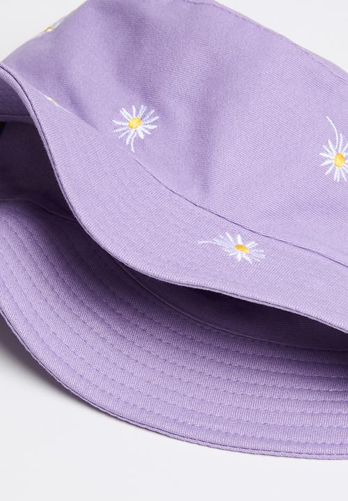 Pop Candy - Floral bucket hat - purple