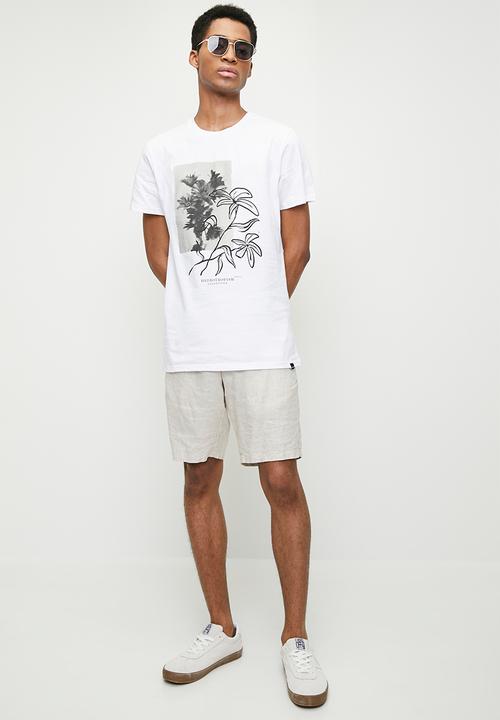 Superbalist - Slim Fit Art Graphic Tee - White