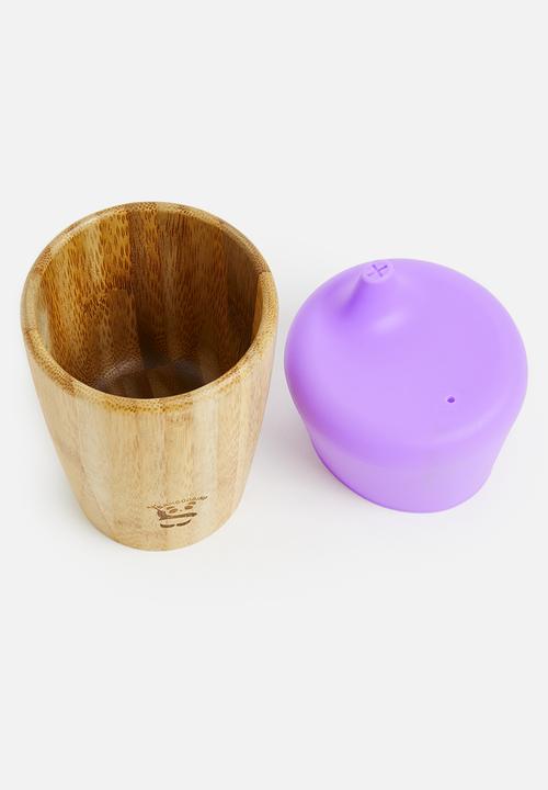 Nicolson Russell - Bamboobino Sippy Cup - Purple