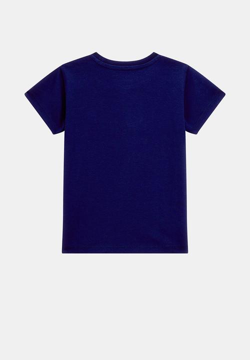 GUESS - Short sleeve t-shirt - cave blue