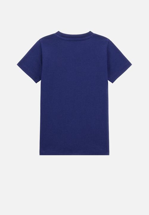 GUESS - Short sleeve t-shirt - cave blue