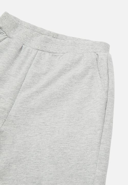 Pop Candy - Tee & short set - black & grey